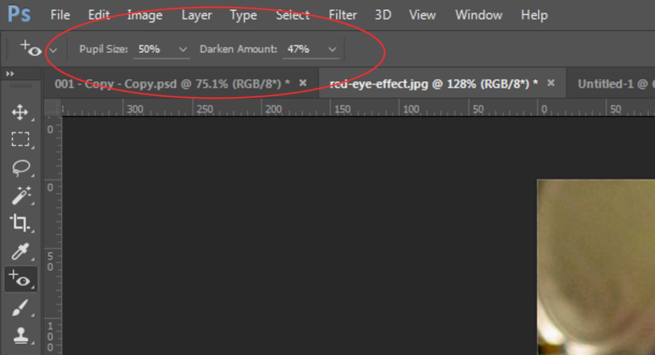 Red eye remove reduction photoshop photoshopsupport channel adjustment mixer layer set make tutorials cb How to Remove Red-Eye in Photoshop