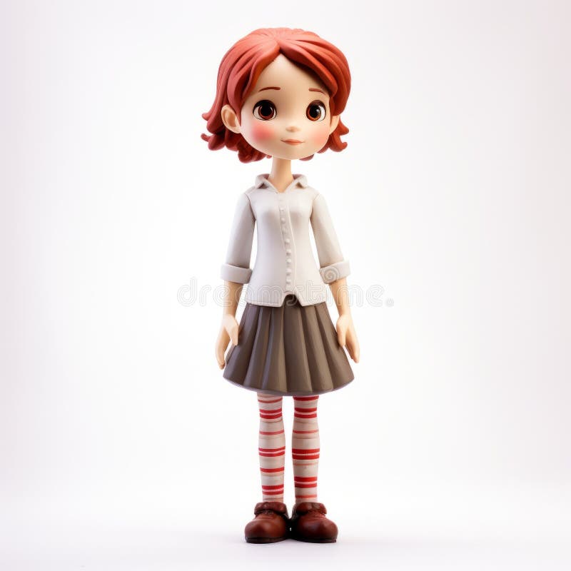 Cute Anime Girl Figurine with Emphasis on Character Design Stock ... Top Female Anime Characters in Figurine Form