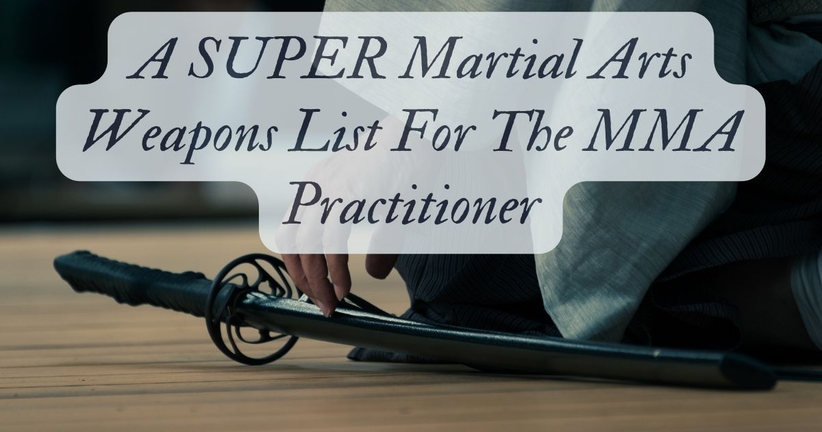 25 Best Martial Arts Weapons of All Time (Complete List) How to Choose the Right Martial Arts Weapon
